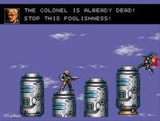 Contra Hard Corps sur Sega Megadrive